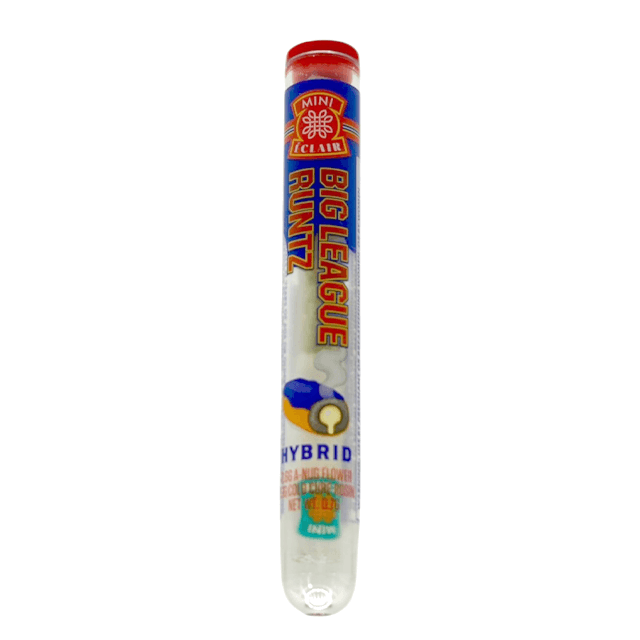 HYMAN | BIG LEAGUE RUNTZ HASH ROSIN INFUSED MINI ECLAIR | PREROLL | 0.7G