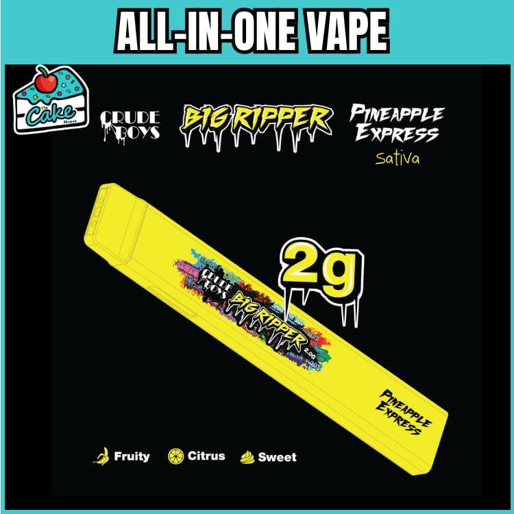 Crude Boys - Disposable - Pineapple Express