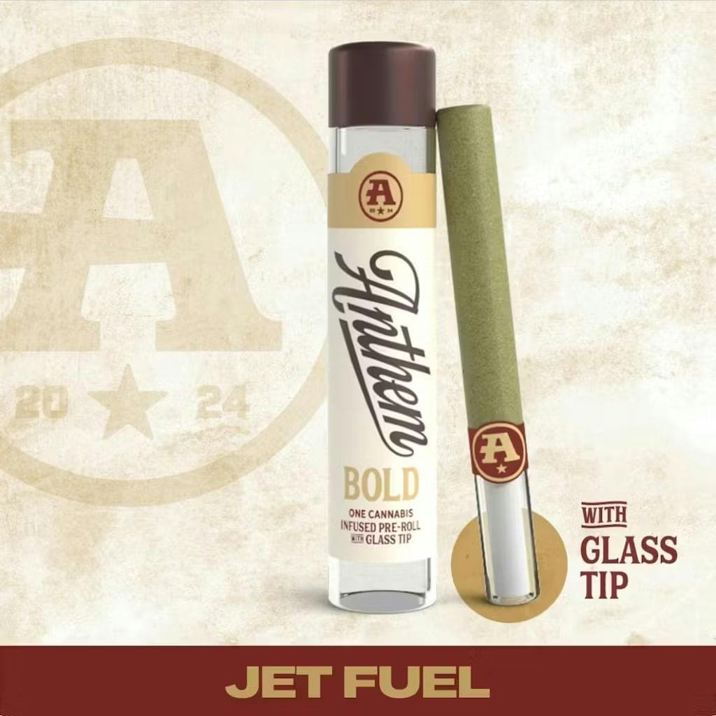 Jet Fuel • Glass Tip Infused Pre-Roll • 1g