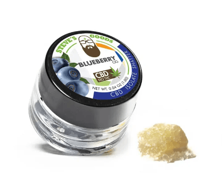 Blueberry OG CBD Shatter | Fine Hemp Dabs